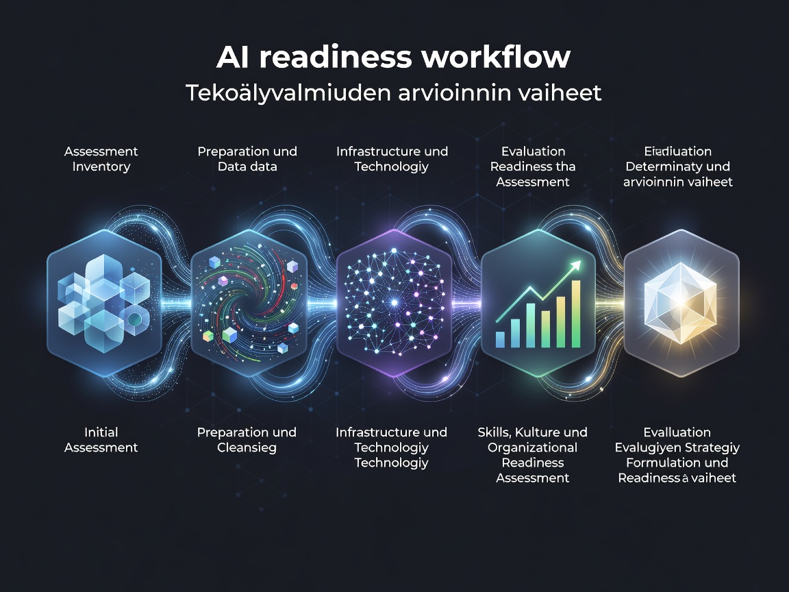 Tekoälyvalmiuden arvioinnin vaiheet